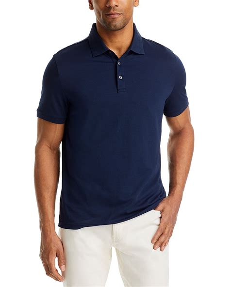 Michael Kors Textured Short Sleeve Polo 